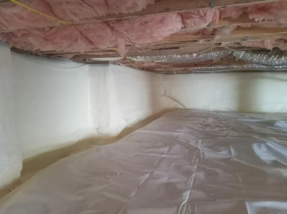 Crawl space encapsulation with closed-cell spray foam for Roof Maintenance in Cedar Hills